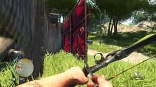 Far Cry 3 The Silent Hunter Stealth Base Take Down With Recurve Bow