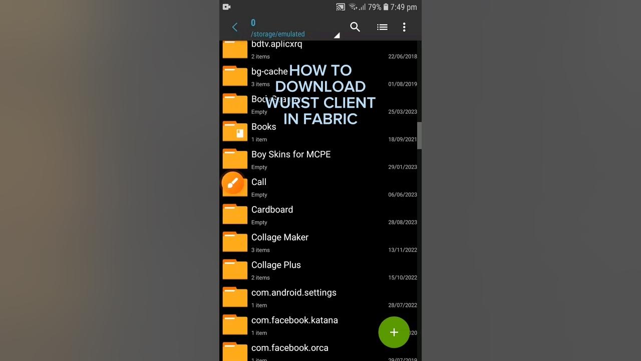 How to download wurst client in pojavlauncher fabric hack client youtube