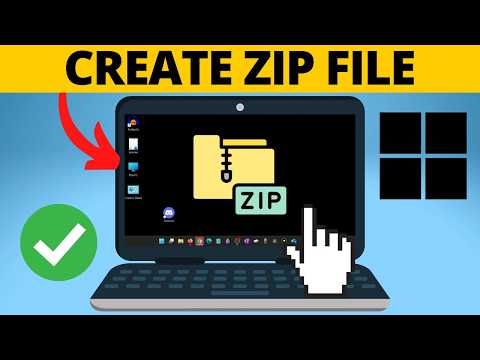 How to Create ZIP file on Windows Laptop and PC