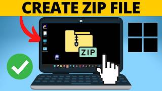 How to Create ZIP file on Windows Laptop and PC