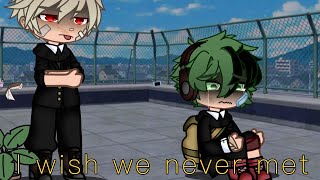 I wish we never met //Bnha// [Angst-Middle School] -Gacha Club-