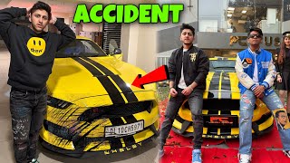 I Crashed Lokesh Gamer Mustang Gt 😭