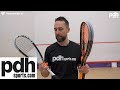 Review of the Tecnifibre Dynergy APX squash rackets by PDHSports.com