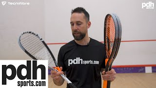 Review of the Tecnifibre Dynergy APX squash rackets by PDHSports.com