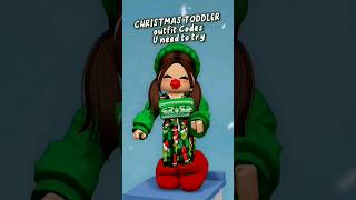 Berry Avenue Codes Clothes CHRISTMAS TODDLER roblox bloxburg robloxedit ytshorts yt