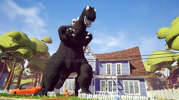 My New Neighbor Godzilla - Hello Neighbor ACT 1