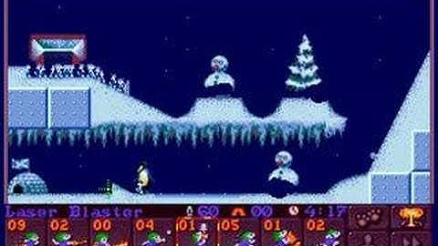 Polar, level 2; a Lemmings 2 walkthrough