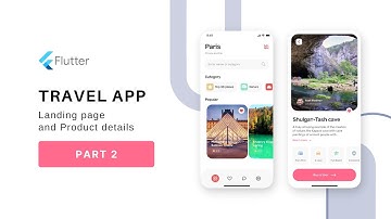 Travel app | Details #screen from #figma #design | Part - 2 #flutter #ui #mobileapp #code