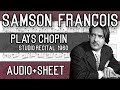 Capture de la vidéo Samson François - Chopin Studio Recital, 1960 (Audio+Sheet)