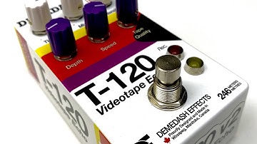 Demedash Effects - V2 T-120 Videotape Echo