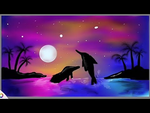 Easy digital painting | Drawing for beginners - YouTube
