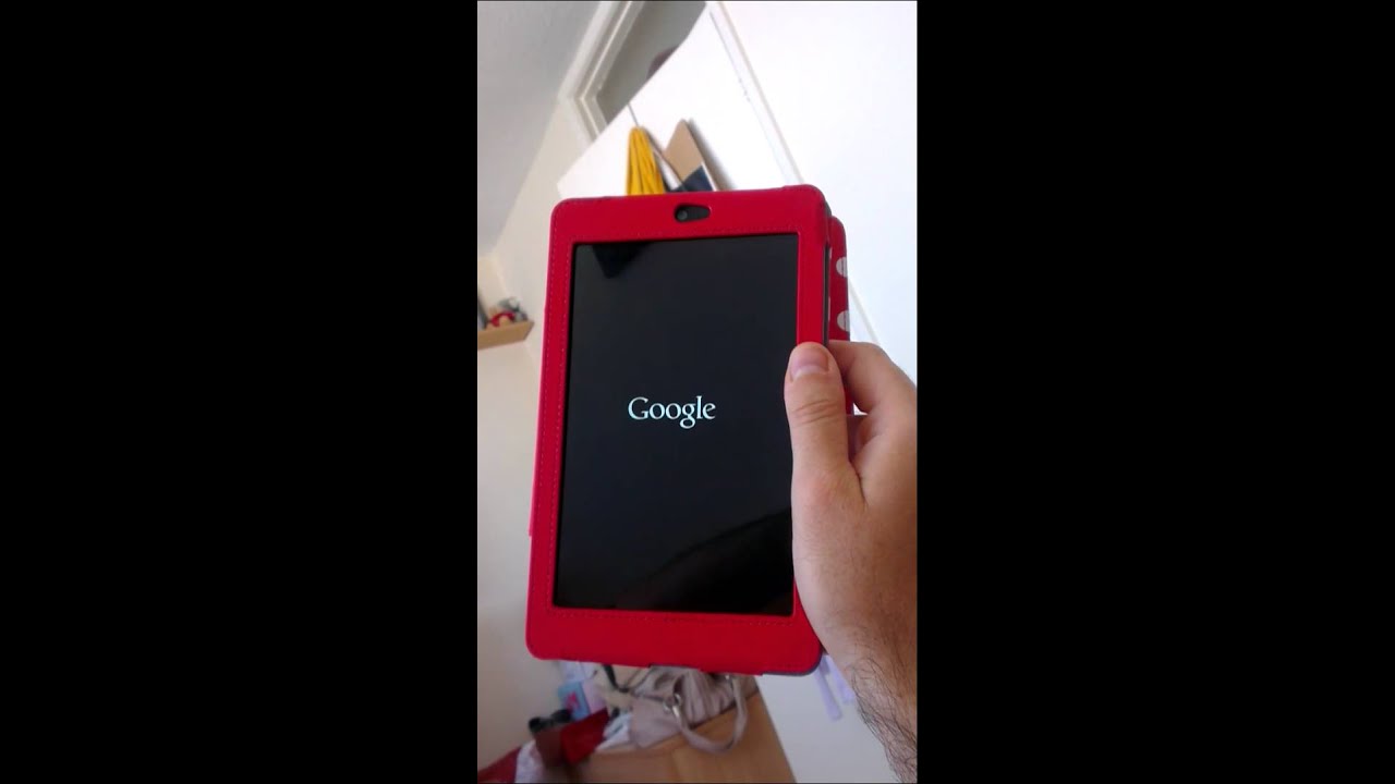 Nexus 7 screen freeze 