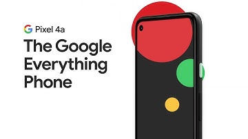 Meet Google Pixel 4a. The Google Everything Phone.