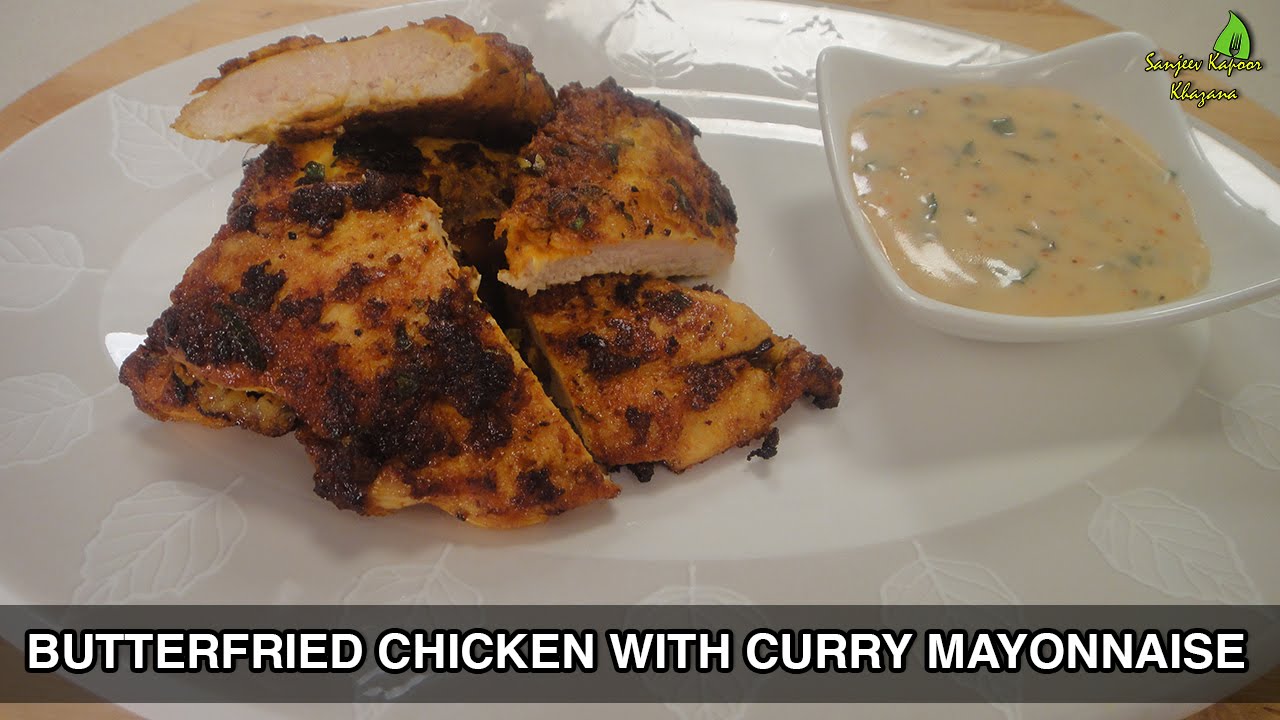 Butterfried Chicken With Curry Mayonnaise