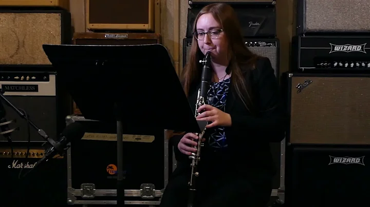 GUTS for solo clarinet by Theresa Martin, Performe...