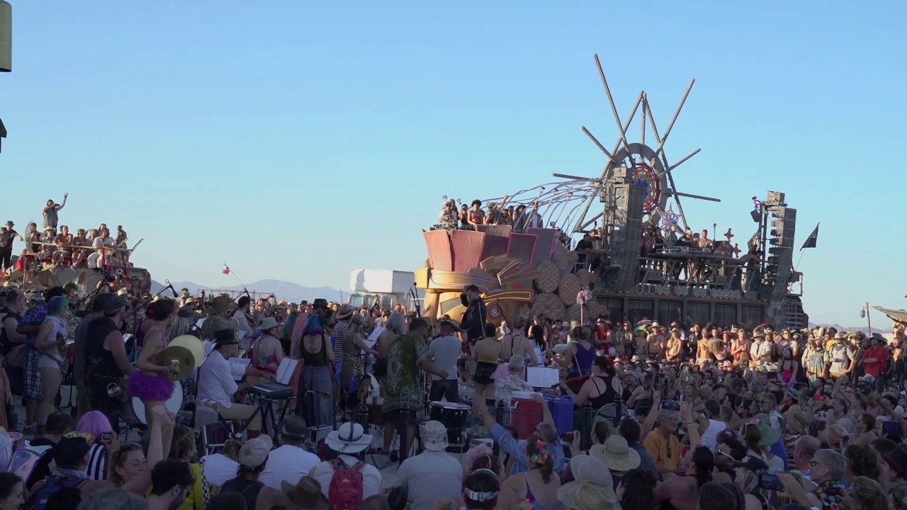 Orchestra plays Bohemian Rhapsody Live at Burning Man 2019 - YouTube