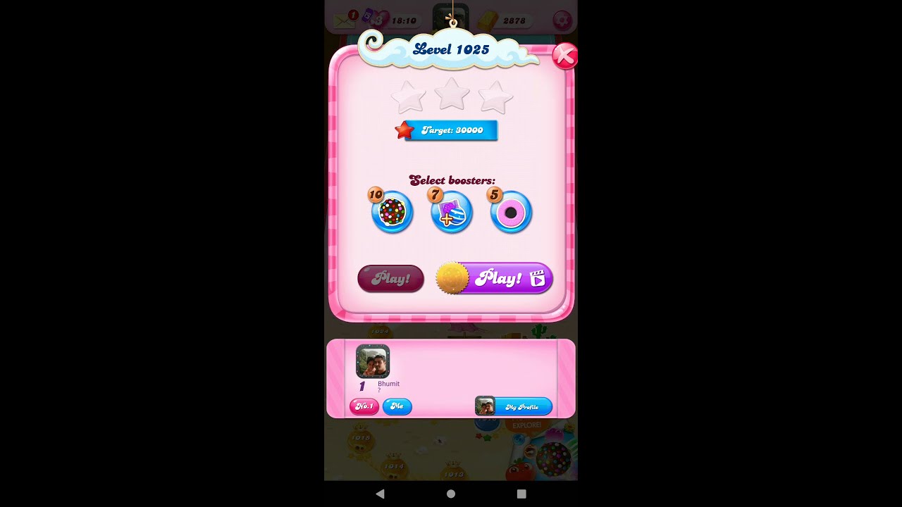 Candy Crush 1025 How to Clear Candy Crush Level 1025 YouTube
