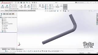 Simple Part for Beginners || Solidwork 2016 Allen Key || Kunci L