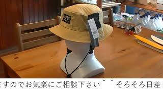 silent CM(アクセサリー編 ONEILL UVP HAT)