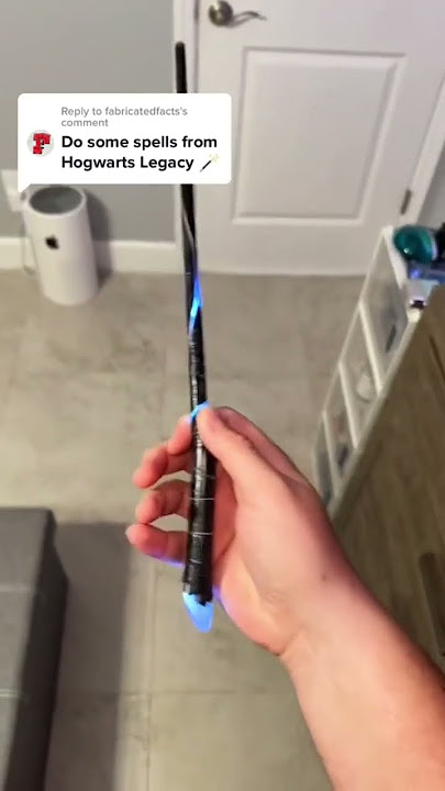 Trying Spells From Hogwarts Legacy On a REAL WAND