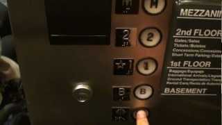 Lovely Westinghouse Hydraulic elevator @ San Antonio Airport San Antonio TX