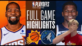 T-Wolves vs Suns Playoff Reaction