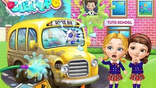 Sweet baby girls Cleanup 6 || Sachool Cleaning || Tutoons #familyfriendly #girlsgame screenshot 5