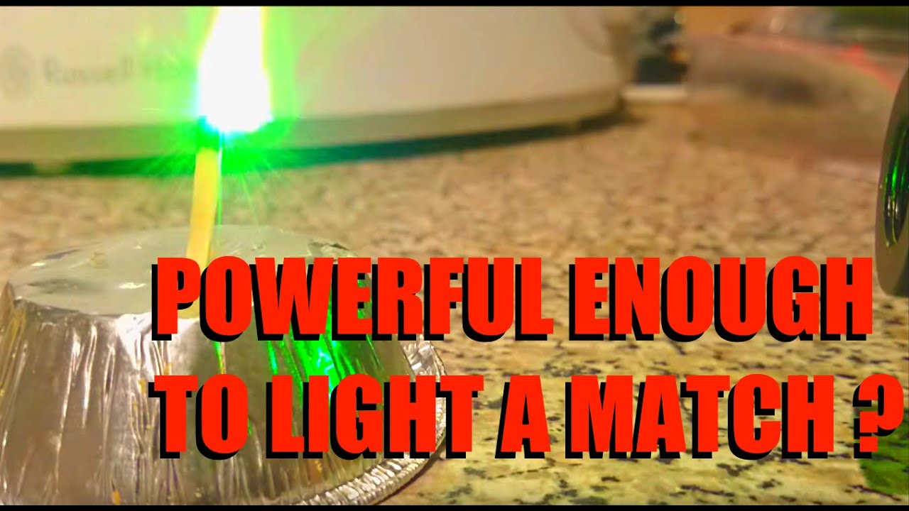 YL303 laser (Match burn) YouTube