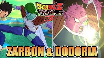 DBZ BT3 Movesets [Wii] - Zarbon & Dodoria