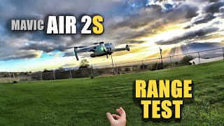 DJI Mavic Air 2S Range Test - How Far Will it Go? (Exploring Hidden Features)
