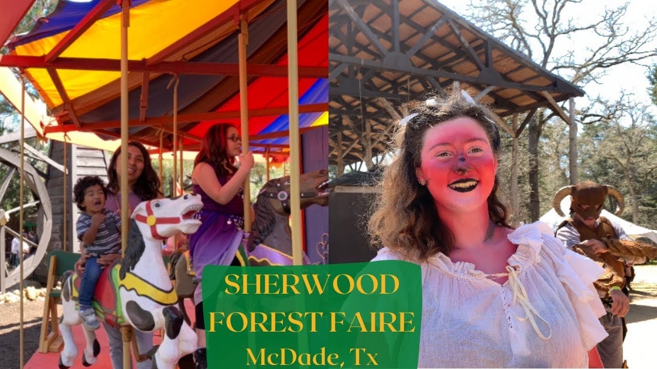 Sherwood Forest | Renaissance Festival in McDade, Texas - YouTube