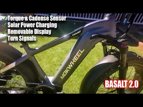 A lot of Surprising Features on This Ebike | Mokwheel Basalt 2.0