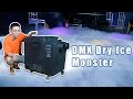 .6000 dmx dry ice machine  review with dmx low dry ice machine