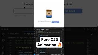 Famous Compliment Richard CAPTCHA CSS Animation Profile