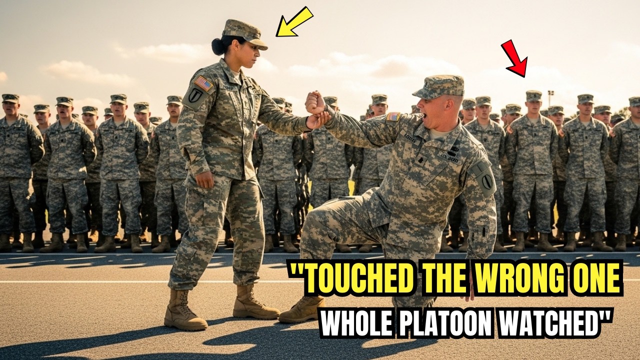 He Grabbed Her Arm In Front of 47 Soldiers — She Made Sure He Never Did It Again