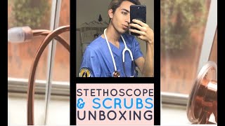 Stethoscope and Cherokee Scrubs Unboxing!