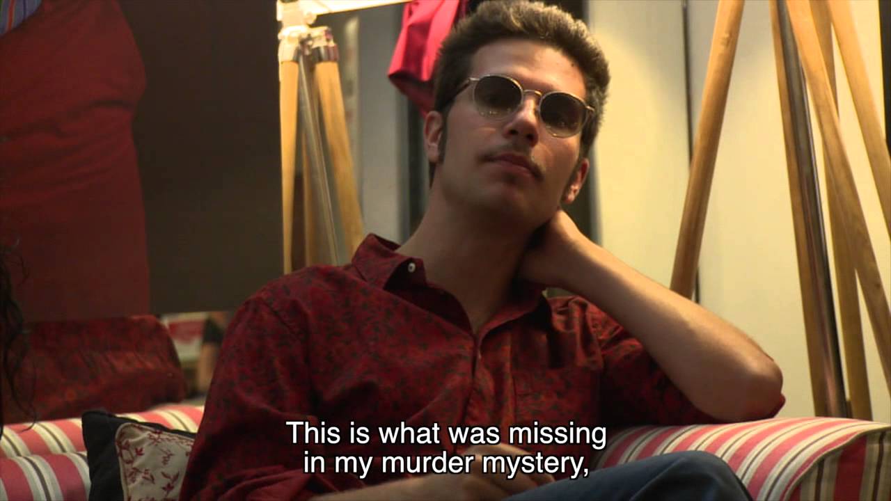 The play that goes wrong. DISASTER COMEDY.  "The leading actress"