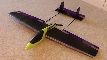 Lidl Twin Tail rc aircraft Maiden test flight