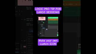 Trick for making your own own custom icon and logic Pro X ￼
