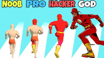 NOOB vs PRO vs HACKER vs GOD in Mashup Hero