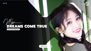 How should WJSN (우주소녀) sing DREAMS COME TRUE ( Line Re-Distribution )