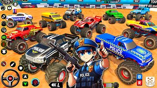 Best Police Monster Truck Car Racing Game #4 🚔 (Offline Gameplay) screenshot 3