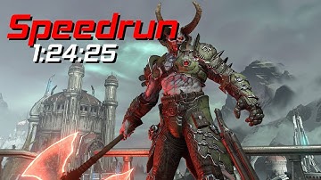 DOOM Eternal Speedrun in 1:24:25 | Any% Restricted