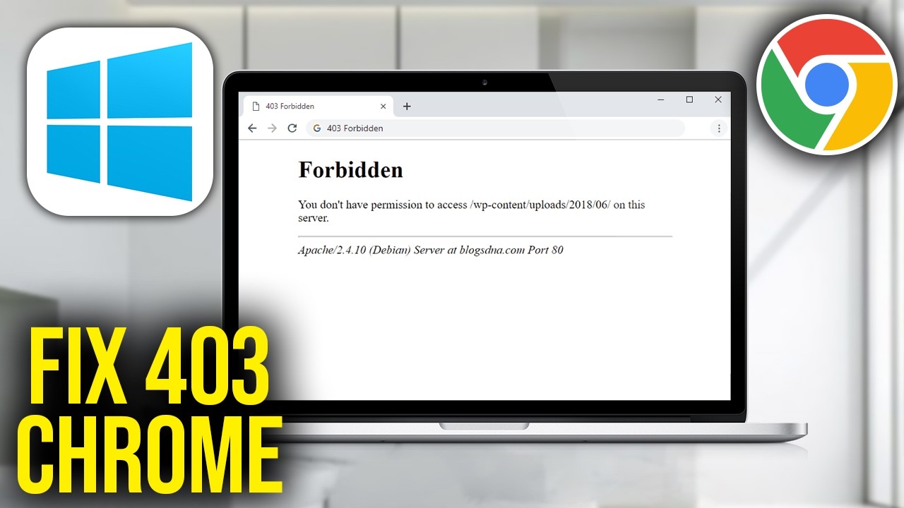 How To Fix 403 Forbidden Error on Google Chrome Windows 11/10 - YouTube