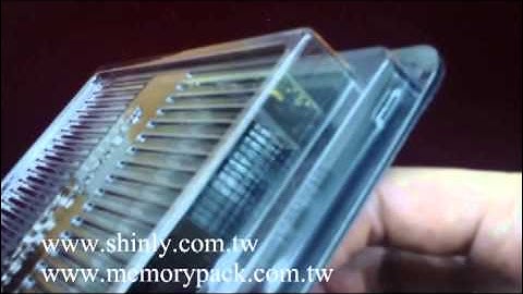 slim sata SSD MO297 esd packaging plastic box blister clamshell tray 2069