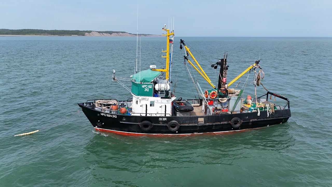 Работа в море.Камчатка.Минтай