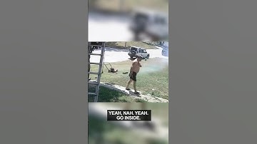 Lawn Mower Turns Into Explosive Device!