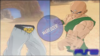 DBZ BT3 Funny Mod Super Boos legs vs Ten Shin Han [HD Latino]