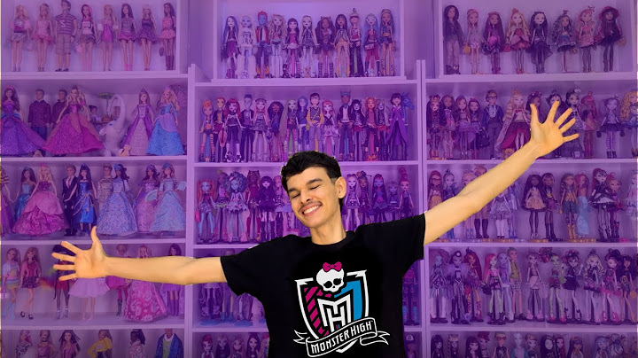 TOUR NA MINHA COLEÇÃO #1 - Monster High