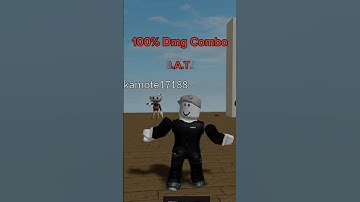 100% Damage combo in Bendy and the Ink Machine | #Roblox #combos